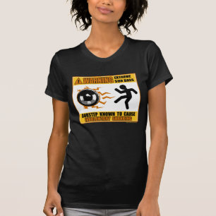 DUBSTEP-waarschuwing Extreme Bass T-shirt