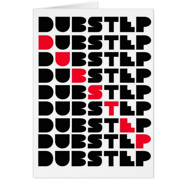 Dubstep WALL meisjes jongens Dubstep muziek (Voorkant)