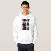 Dubstep WALL meisjes jongens Dubstep muziek Hoodie (Voorkant volledig)