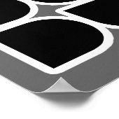 Dubstep WALL meisjes jongens Dubstep muziek Poster (Hoek)