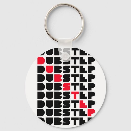 Dubstep WALL meisjes jongens Dubstep muziek Sleutelhanger (Voorkant)