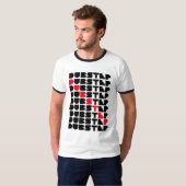 Dubstep WALL meisjes jongens Dubstep muziek T-shirt (Voorkant volledig)