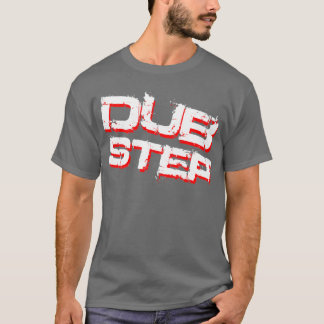 Dubstep White en Red T-shirt