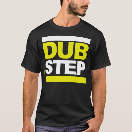 Dubstep White/Yellow T-shirt (Voorkant)