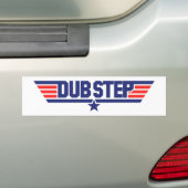 Dubstep (Wings & Star) Bumpersticker (Op auto)