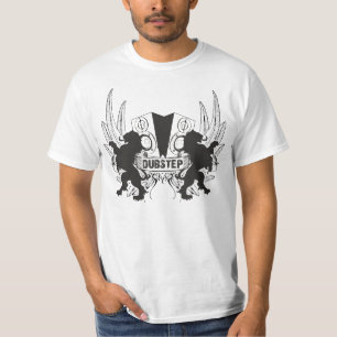 Dubstep (wit) t-shirt