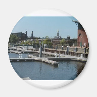 Dubuque, Iowa Ice Harbor, Mississippi River Magneet