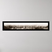 Dubuque Iowa Panview Foto 1914 Poster (Voorkant)