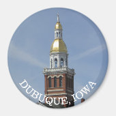 Dubuque. Iowa Souvenir Magnet (Voorkant)