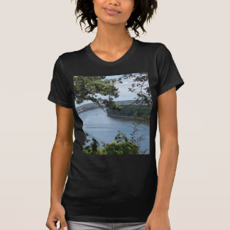 Dubuque Iowa van de Mississippi T-shirt