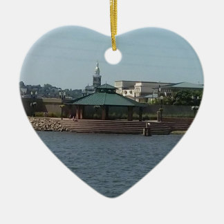 Dubuque River Walk Keramisch Ornament