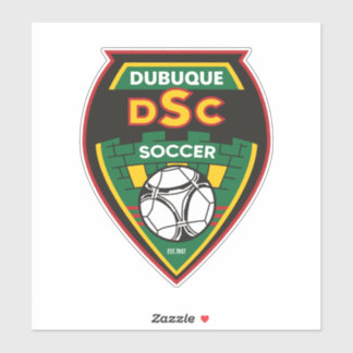 Dubuque Voetbalclub Auto Sticker