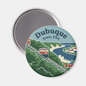 Dubuque VS Magneet (Voorkant / Achterkant)