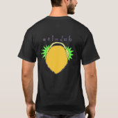 Dubwise Lion Mannen T omgekeerd T-shirt (Achterkant)