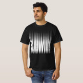 Dubwise wazig effect typografie reggae t-shirt (Voorkant volledig)