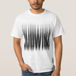 Dubwise wazig effect typografie reggae t-shirt