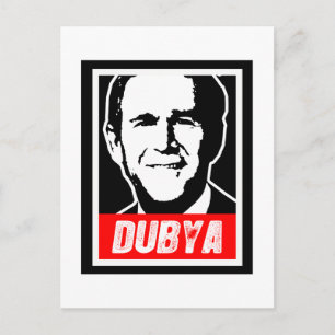 DUBYA BRIEFKAART