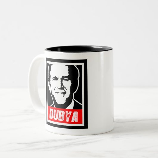 DUBYA TWEEKLEURIGE KOFFIEMOK (Voorkant links)