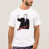 Dubya zegt:  ROCK! T-shirt (Voorkant)