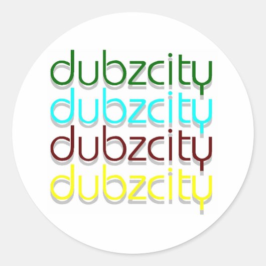 Dubzcity stickers (Voorkant)