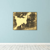 Duc Ba Church -  schildoek Canvas Afdruk (Insitu (Houten vloer))