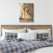 Ducal Palace (door John Ruskin) Canvas Afdruk (Insitu (Slaapkamer))