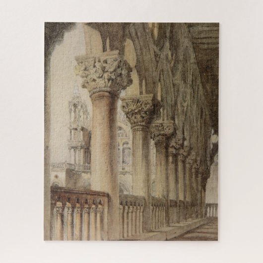 Ducal Palace (door John Ruskin) Legpuzzel (Verticaal)