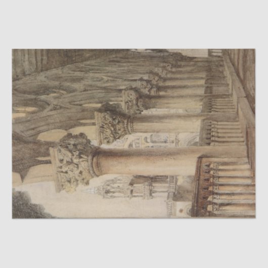 Ducal Palace (door John Ruskin) Tissuepapier (Voorkant)