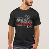 Ducati 175 Americano 1957-1960 T-shirt (Voorkant)