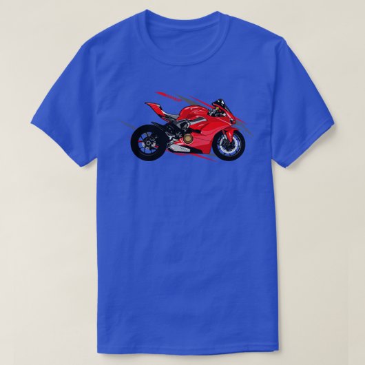 Ducati Panigale V4 Motorfiets 1 T-shirt (Design voorkant)
