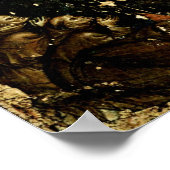 Duccio di Buoninsegna - Madonna of Franciscans Poster (Hoek)