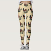 D'Uccle Bantams: Mille Fleur Leggings (Voorkant)