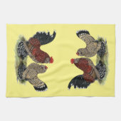 D'Uccle Bantams: Mille Fleur Theedoek (Horizontaal)