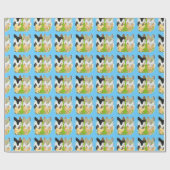 D'Uccles Six Hens Cadeaupapier (Vlak)