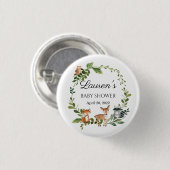 Ducha bebé de Woodland Ronde Button 3,2 Cm (Voorkant /achterkant)