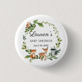 Ducha bebé de Woodland Ronde Button 3,2 Cm