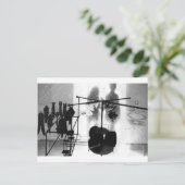 Duchamp Hommage Briefkaart (Staand voorkant)