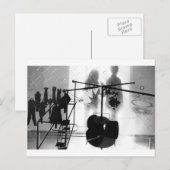 Duchamp Hommage Briefkaart (Voorkant / Achterkant)