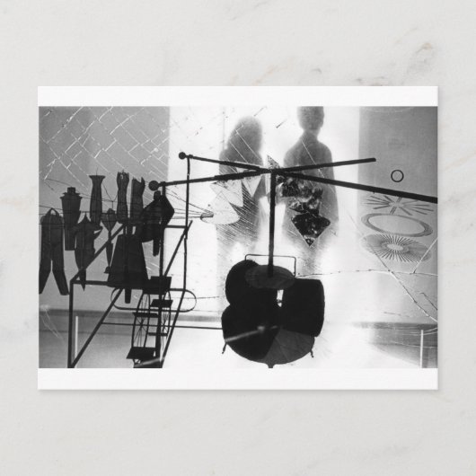 Duchamp Hommage Briefkaart (Voorkant)