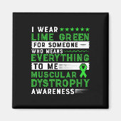 Duchenne-spierdystrofie Magneet (Voorkant)