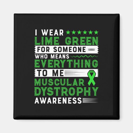 Duchenne-spierdystrofie Magneet (Voorkant)