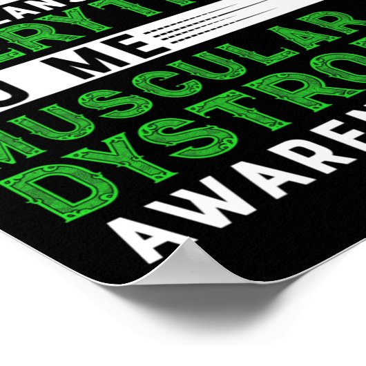 Duchenne-spierdystrofie Poster (Hoek)