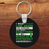 Duchenne-spierdystrofie Sleutelhanger (Achterkant)