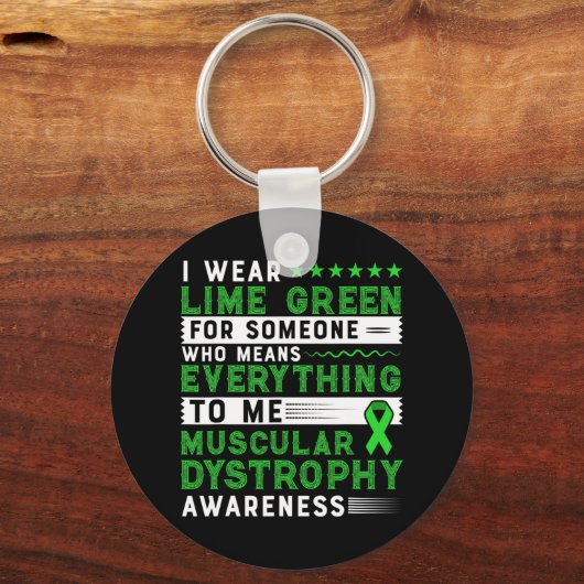 Duchenne-spierdystrofie Sleutelhanger (Voorkant)