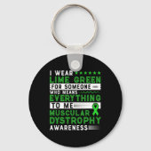 Duchenne-spierdystrofie Sleutelhanger (Achterkant)