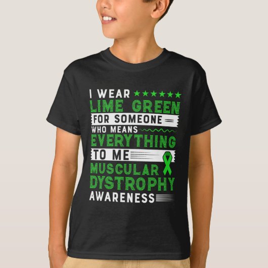 Duchenne-spierdystrofie T-shirt (Voorkant)
