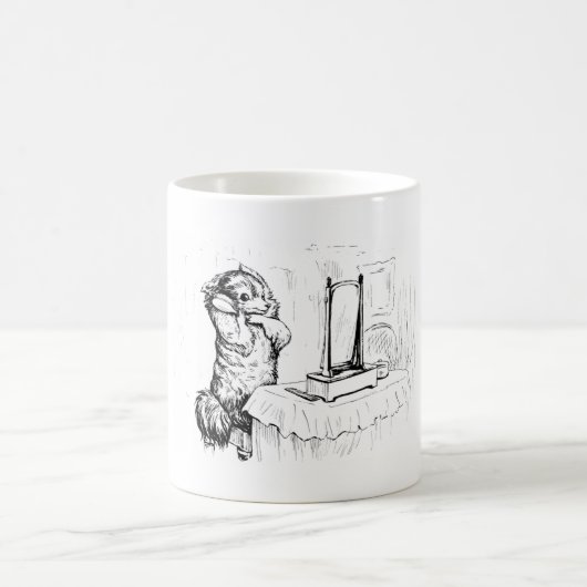 Duchess de hond die haar haar haar haar haar haar  koffiemok (Center)