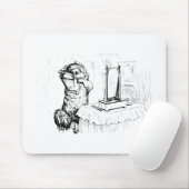 Duchess de hond die haar haar haar haar haar haar  muismat (Met muis)