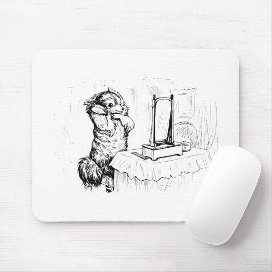 Duchess de hond die haar haar haar haar haar haar  muismat (Met muis)