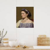 Duchess Fitz-James - Henri Fantin-Latour Fine Art Poster (Keuken)